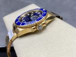 Rolex Submariner 116618 Yellow Gold Blue Dial 40mm Mens Replica Watch - Image 8