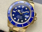 Rolex Submariner 126618LB Yellow Gold Blue Dial 41mm Mens Replica Watch - Image 5