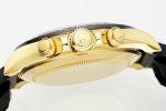 Rolex Daytona 116518LN Yellow Gold Black Diamond Dial 40mm Mens Replica Watch - Image 7