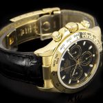 Rolex Cosmograph Daytona 116518 Black Leather Strap 40MM Mens Replica Watch - Image 5