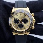 Rolex Daytona 116518LN Yellow Gold Champagne Dial 40mm Mens Replica Watch - Image 2
