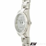 Rolex Day Date 118339 White Gold white Dial Fluted Bezel 36mm Unisex Replica Watch - Image 4
