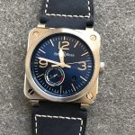 Bell & Ross INSTRUMENTS series BR0397-BL-SISCA2 Blue - Image 3