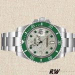 Rolex Submariner 116610 Diamond Paved Dial Automatic 40mm Mens Replica Watch - Image 4