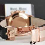 Rolex Cosmograph Daytona 116515 Leather strap Black Dial 40mm Mens Replica Watch - Image 4