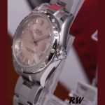 Rolex Datejust 178344 Pink Roman Dial 31MM Lady Replica Watch - Image 3