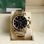 Rolex Daytona 116508 Yellow Gold Black Index Dial 40MM Mens Replica Watch - Image 3