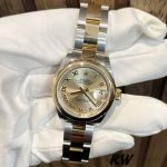 Rolex Datejust 279163 Champagne Roman Numeral Dial Domed Bezel 28mm Lady Replica Watch - Image 2