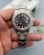 Rolex Yacht-Master 116622 Stainless Steel Grey Dial 40mm Mens Replica Watch - Image 2