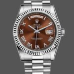 Rolex Day-Date 118239 Chocolate Brown Dial 36mm Unisex Replica Watch
