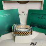 Rolex Datejust Two-Tone Steel Yellow Gold Fluted Bezel m126233 0035 36mm Unisex Replica Watch - Image 22