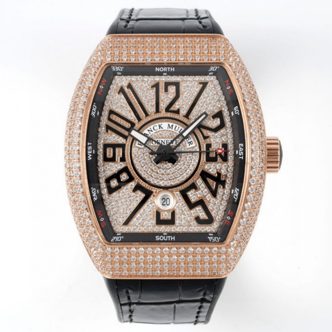 50DDFFAB-0D4C-567D-252E-8D79FB9BECB9 Franck Muller Vanguard Yachting 45 mm 45SCYACHTGLD - Image 1
