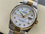 Rolex Datejust 36 Steel & Yellow Gold Mother of Pearl Diamond Dial M126203 0024 Women's Watch - Image 5