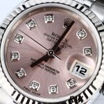 Rolex Datejust 179174 Pink Diamond Dial Fluted Bezel 26MM Lady Replica Watch - Image 3