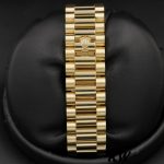 Rolex Day-Date 218238 Wave Black Dial Yellow Gold 41MM Mens Replica Watch - Image 6