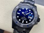 Rolex Submariner Diw 116610 PVD-DLC Stainless Steel Carbon Fiber Bezel Blue Dial - Image 5