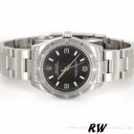 Rolex Oyster Perpetual 177210 Black Dial Stainless Steel 31mm Lady Replica Watch - Image 4