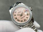Rolex Datejust 28 Pink Roman Jubilee 279384RBR 0005 Women's Watch - Image 4