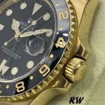 Rolex GMT Master II 40mm m126718grnr 0001 Oyster Bracelet Black Dial Mens Replica Watch - Image 14