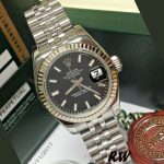 Rolex Datejust 179174 Black Index Dial Fluted Bezel 26MM Lady Replica Watch - Image 2