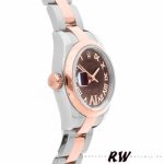 Rolex Datejust 179161 Stainless Steel and Everose Gold Chocolate Brown Dial 26MM Lady Replica Watch - Image 2