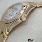 Rolex Pearlmaster 80318 White MOP Dial 29MM Lady Replica Watch - Image 5