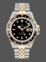 Rolex GMT-Master II 16713LN Oystersteel Yellow Gold Black Dial 40MM Mens Replica Watch