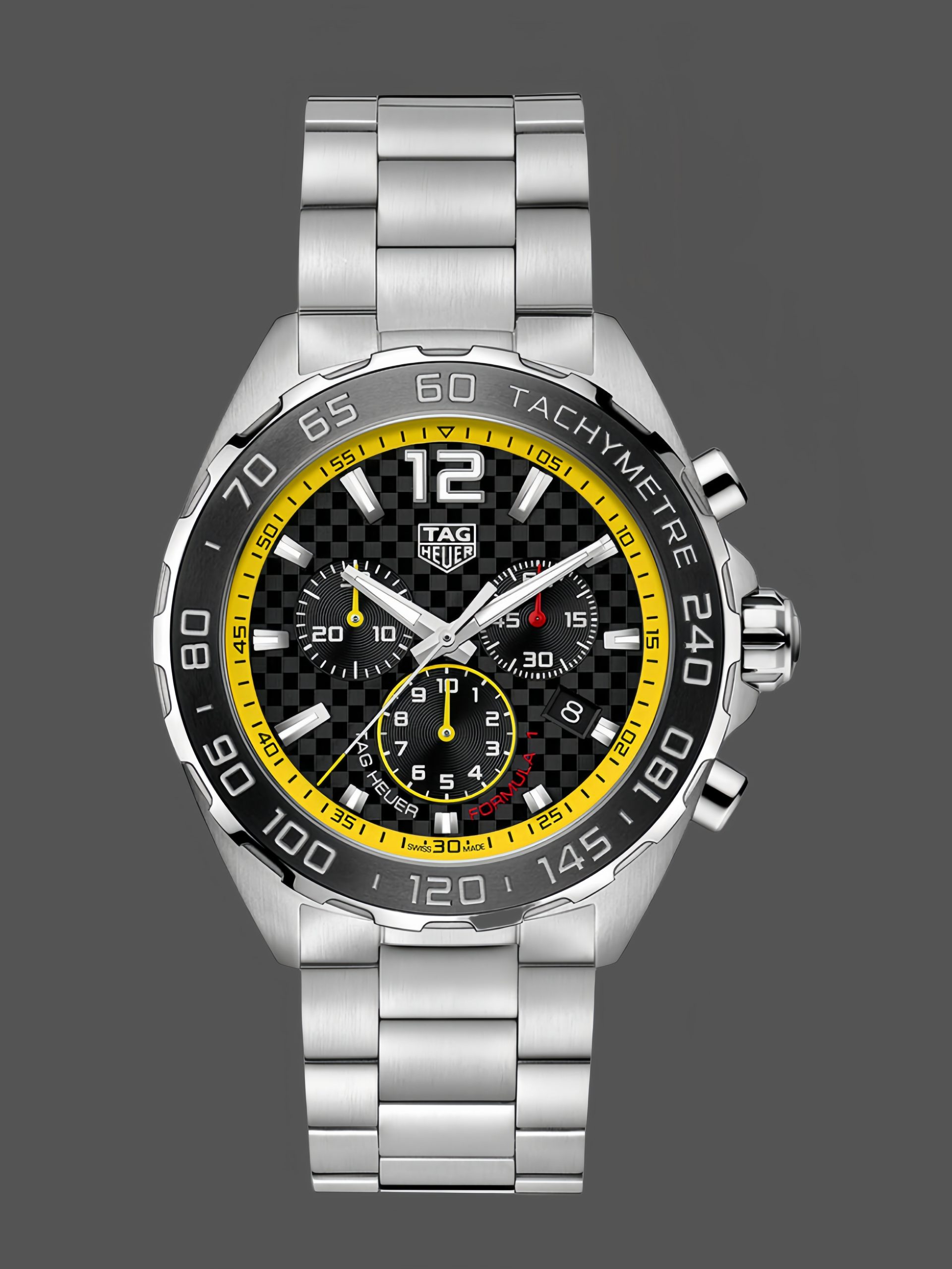 52D05588-CB05-EEE2-264B-A00C5068CA44 Tag Heuer Formula 1 Chronograph Quartz Black Dial CAZ101AC.BA0842 - Image 1