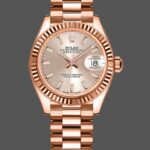 Rolex Datejust 279175 Sundust Index Dial Fluted Bezel 28mm Lady Replica Watch