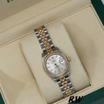 Rolex Datejust 179173 Silver Index Dial Fluted Bezel 26MM Lady Replica Watch - Image 4