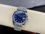 Rolex Datejust 41mm Stainless Steel 126334 Blue Index Jubilee Men's Watch - Image 6