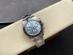Rolex Platinum Cosmograph Daytona Ice Blue Ice Blue Diamond Baguette Mark 126506 0002 - Image 6