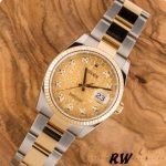 Rolex Datejust 126233 Champagne Jubilee Dial 36MM Unisex Replica Watch - Image 3