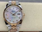 Rolex Datejust 126333 0018 41mm White Mother of Pearl Diamond Dial Men's Watch - Image 13