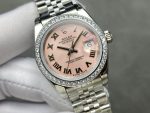 Rolex Datejust 28 Pink Roman Jubilee 279384RBR 0005 Women's Watch - Image 6
