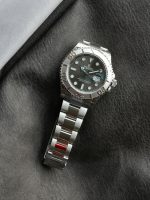 Rolex Yacht-Master 126622 Platinum Bezel Dark Rhodium Grey Dial 40MM Mens Replica Watch - Image 7