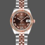 Rolex Datejust 179171 Chocolate Brown Dial Fluted Bezel 26MM Lady Replica Watch