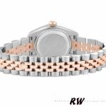 Rolex Datejust 179171 Silver jubilee anniversary Dial Fluted Bezel 26MM Lady Replica Watch - Image 5