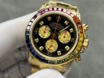 Rolex Daytona Chronograph Automatic Chronometer Diamond Black Dial 116598RBOW 0001 - Image 5