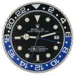 Rolex GMT Master Black & Blue Wall Clock