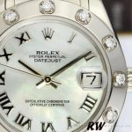 Rolex Pearlmaster Midsize 81319 MOP Dial 34MM Lady Replica Watch - Image 3
