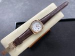 Rolex Day Date 36 White Dial 118135 0064 Brown Leather Watch - Image 6