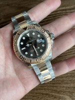 Rolex Yacht-Master 126621 EverRose Gold Black Dial 40MM Mens Replica Watch - Image 14