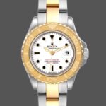 Rolex Yacht-Master 169623 Steel Yellow Gold White Dial 29MM Lady Replica Watch