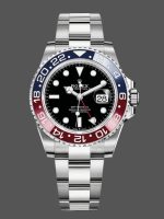 Rolex GMT Master II 116719BLRO White Gold Pepsi Black Dial 40mm Mens Replica Watch