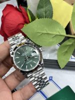 Rolex Datejust 41 Mint Green Dial with Smooth Bezel 126300 Men's Watch - Image 8