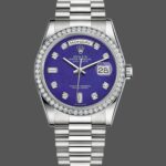 Rolex Day Date 118346 Lapis Lazuli Blue Dial 36mm Unisex Replica Watch