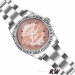 Rolex Oyster Perpetual 176234 Pink Maxi Arabic Numerals Dial 26MM Lady Replica Watch - Image 3