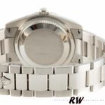 Rolex Day Date 118339 Silver Dial Fluted Bezel 36mm Unisex Replica Watch - Image 6