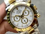 Rolex Two Tone Daytona 126503 White Dial Replica Watch - Image 4
